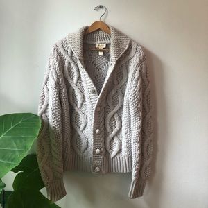 Diesel Button Down Wool Sweater